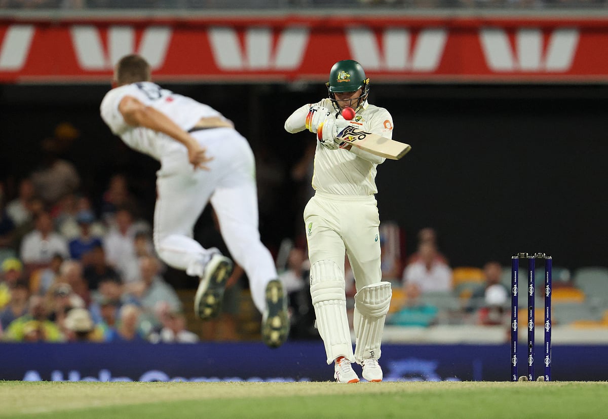 Australia’s Alex Carey in action in the Second Ashes Test against England at The Gabba, Brisbane, Australia on 5 December 2025