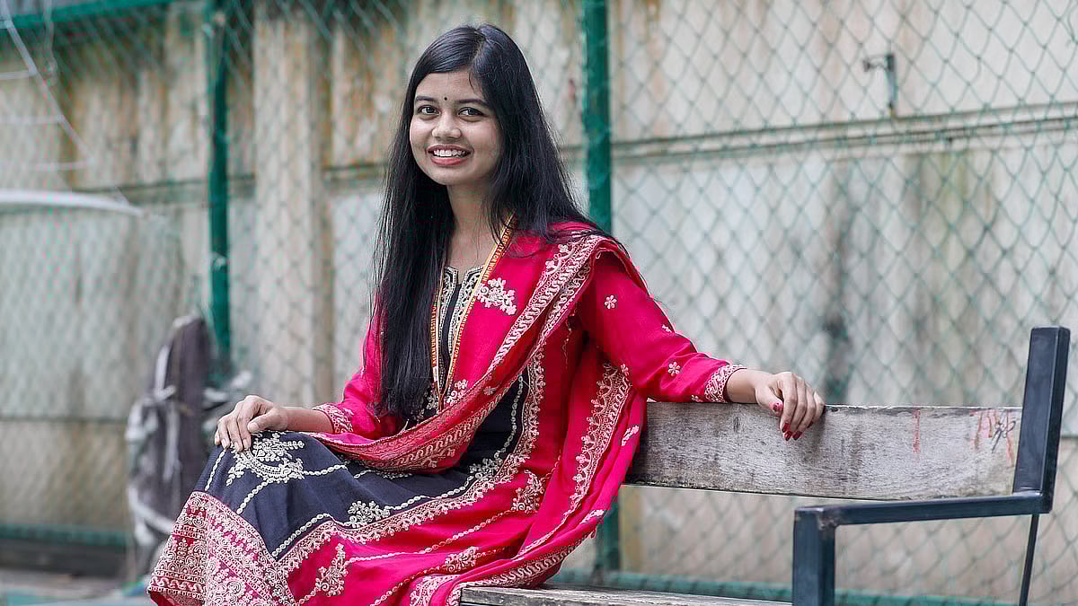 Shrishti Rani Sarkar is studying at the pre-undergrad level at the Asian University for Women in Chittagong.