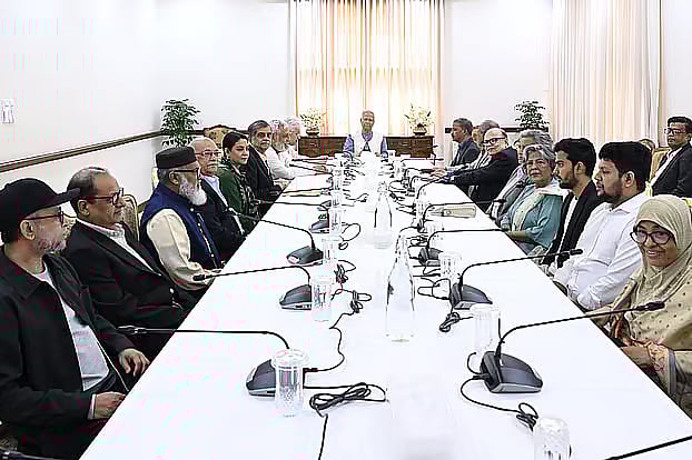 Advisory council meeting is going on