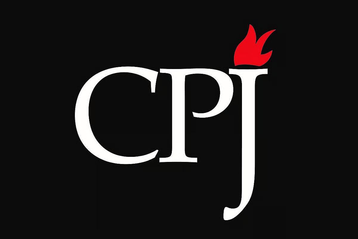 The logo of Committee to Protect Journalists (CPJ).