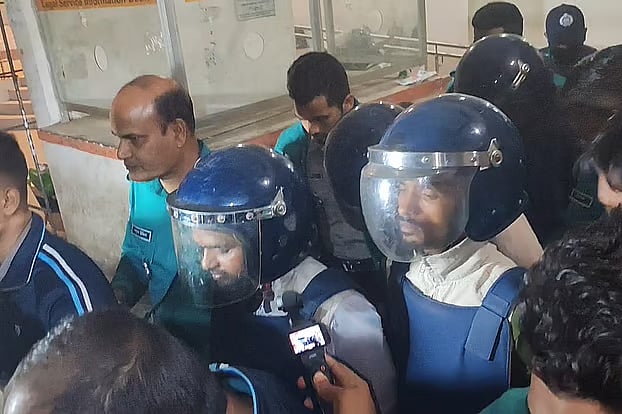 Nine accused have been sent to jail in the case filed over attack, looting and arson at the office of The Daily Star.