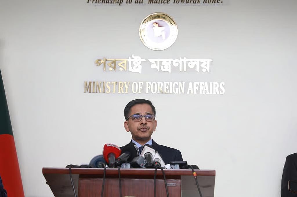India’s high commissioner to Bangladesh, Pranay Verma.