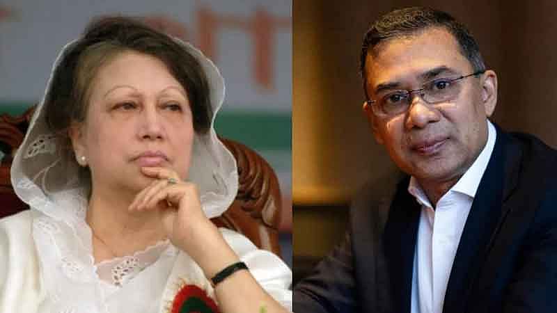 Khaleda Zia and Tarique Rahman