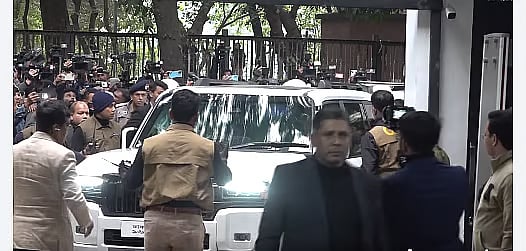 Tarique Rahman arrives at BNP chairperson's office in Gulshan, Dhaka to attend an emergency meeting of the standing committee after the death of party chairperson Khaleda Zia on 30 December 2025