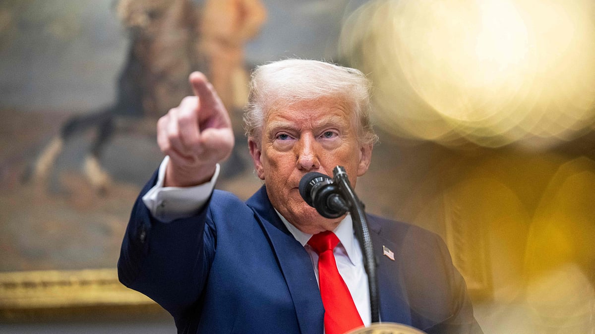 US President Donald Trump