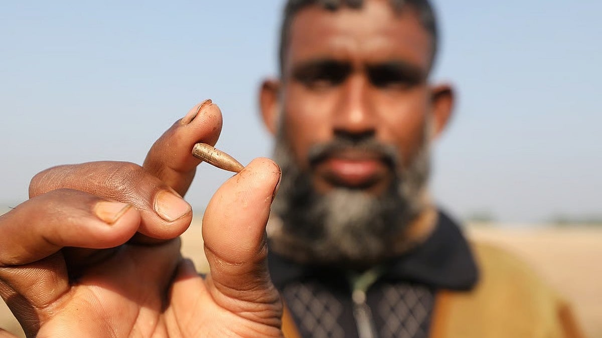 Bullets fired by Myanmar armed groups hit the house of Abu Taher, a resident of Teknaf Whykong Lumbabil Techha Bridge area on Tuesday afternoon.