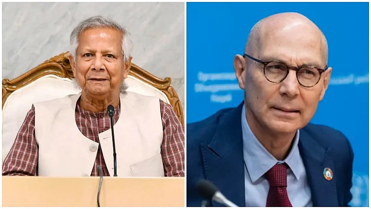 Chief adviser professor Muhammad Yunus and UN high commissioner for human rights Volker Türk