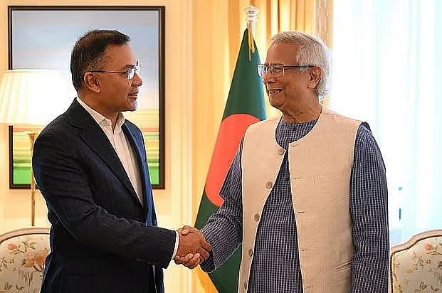 Chief adviser professor Muhammad Yunus and BNP chairman Tarique Rahman