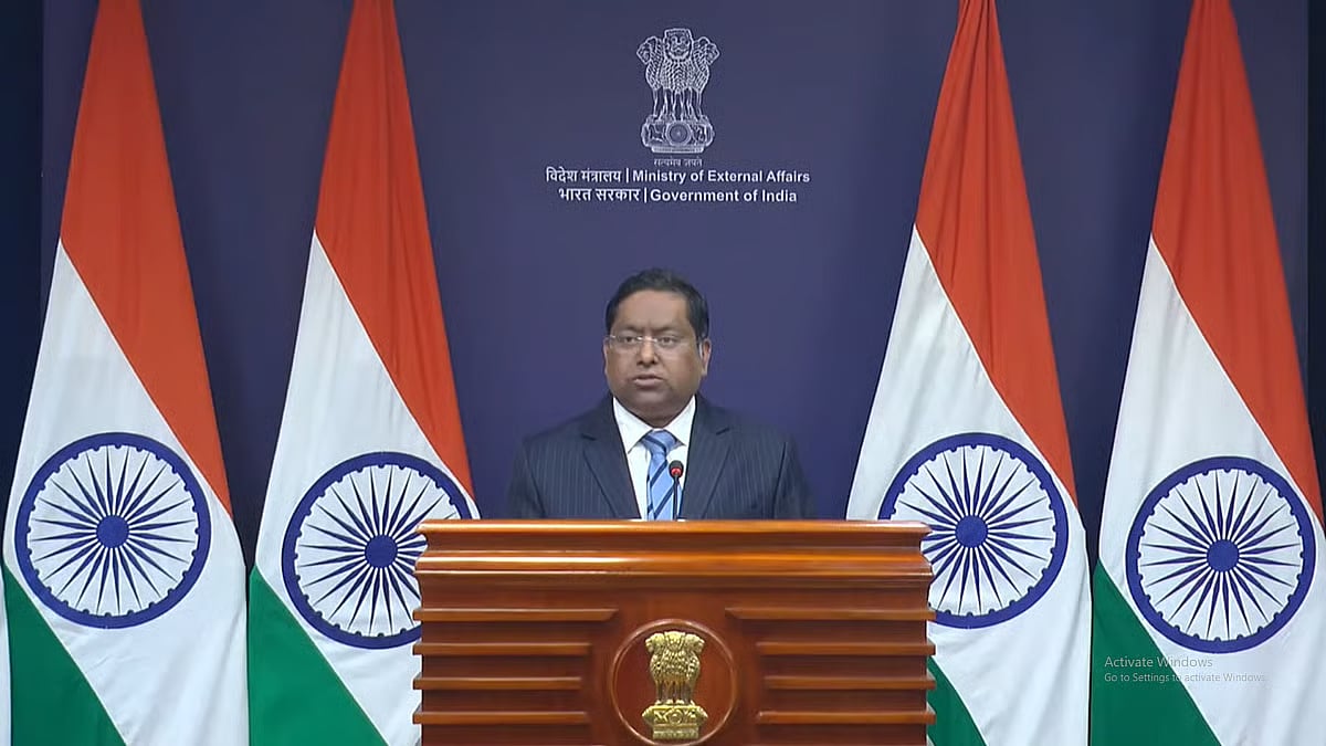 Randhir Jaiswal, India’s Ministry of External Affairs spokesperson