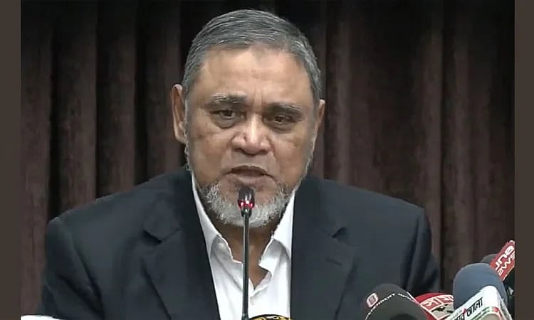 Chief Election Commissioner (CEC) AMM Nasir Uddin