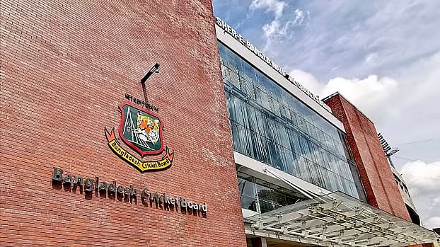 The BCB office at Mirpur Sher-e-Bangla Stadium