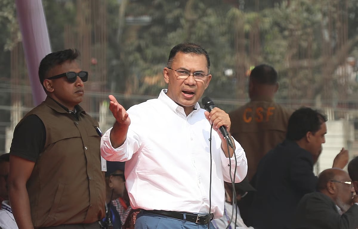 BNP chairman Tarique Rahman