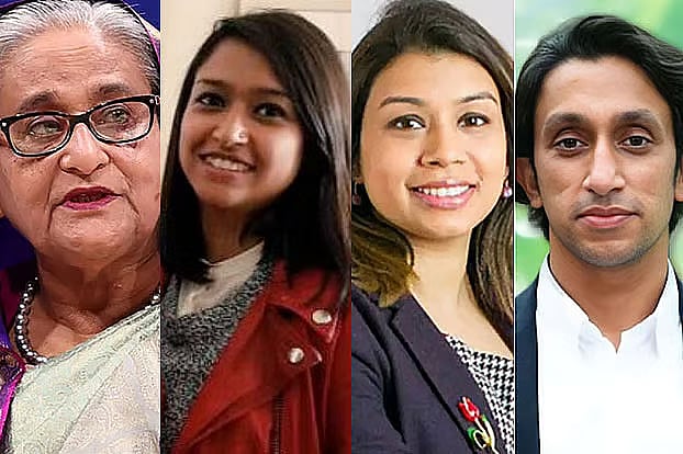 Hasina, Tulip, Azmina and Radwan