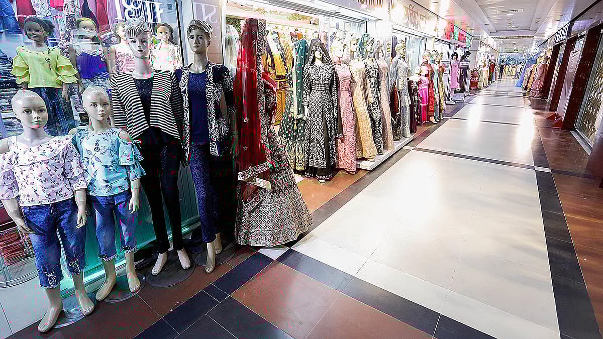 Bashundhara City shopping mall in Dhaka.