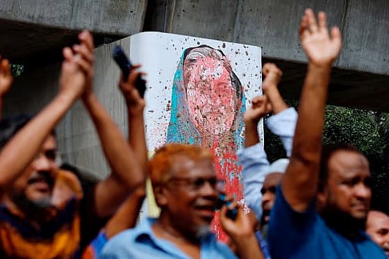 The fall of the Awami League government in the July mass uprising