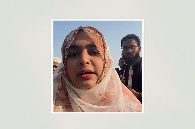 After the attack, Hannan Masud's wife, Shyamoli Sultana Jeddini, spoke on Facebook Live.