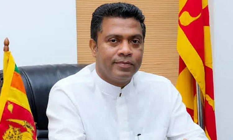 Sri Lanka’s Minister of Health and Mass Media Nalinda Jayatissa