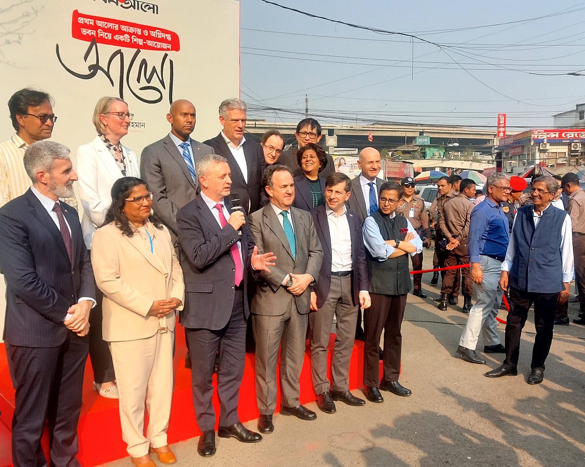 Michael Miller, EU Ambassador to Bangladesh, contended: “We believe in media freedom and journalists are fearless defenders of democracy.”