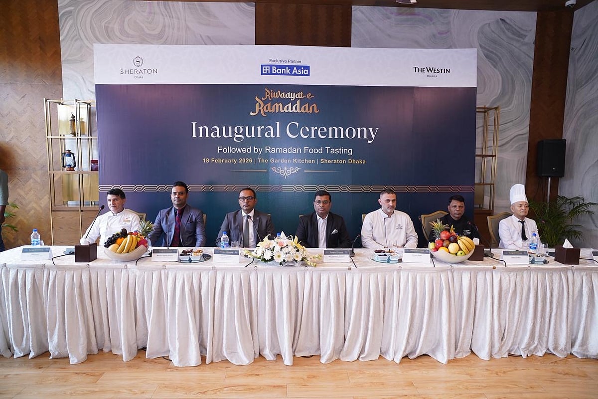 The inaugural ceremony of The Westin Dhaka and Sheraton Dhaka to embark month-long Ramadan buffet in partnership with Bank Asia PLC