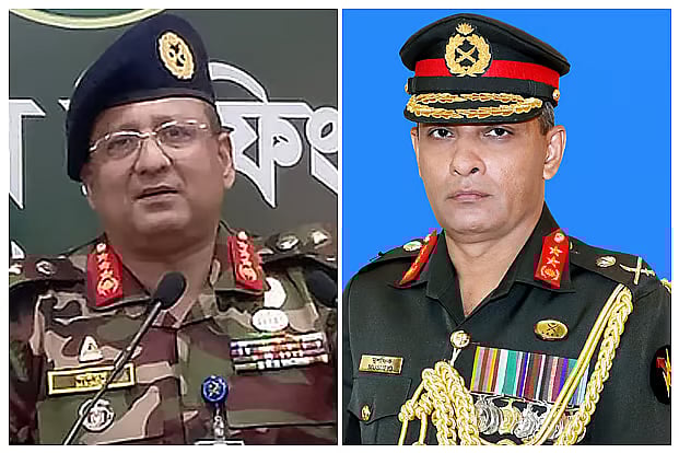 Lieutenant General Md Mainur Rahman has been appointed as the Chief of General Staff of the Army Headquarters and Major General Mir Mushfiqur Rahman has been appointed as the Principal Staff Officer of the Armed Forces Division.