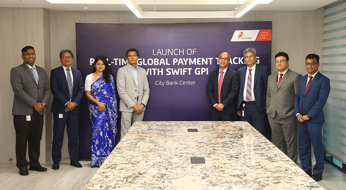 Launching ceremony for ‘Real-Time Global Payment Tracking with Swift GPI’ held at City Bank's head office