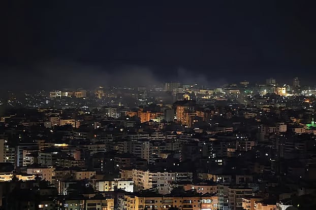 The Israeli military launched strikes on Lebanon, including the capital Beirut, to target militants, it said on Monday