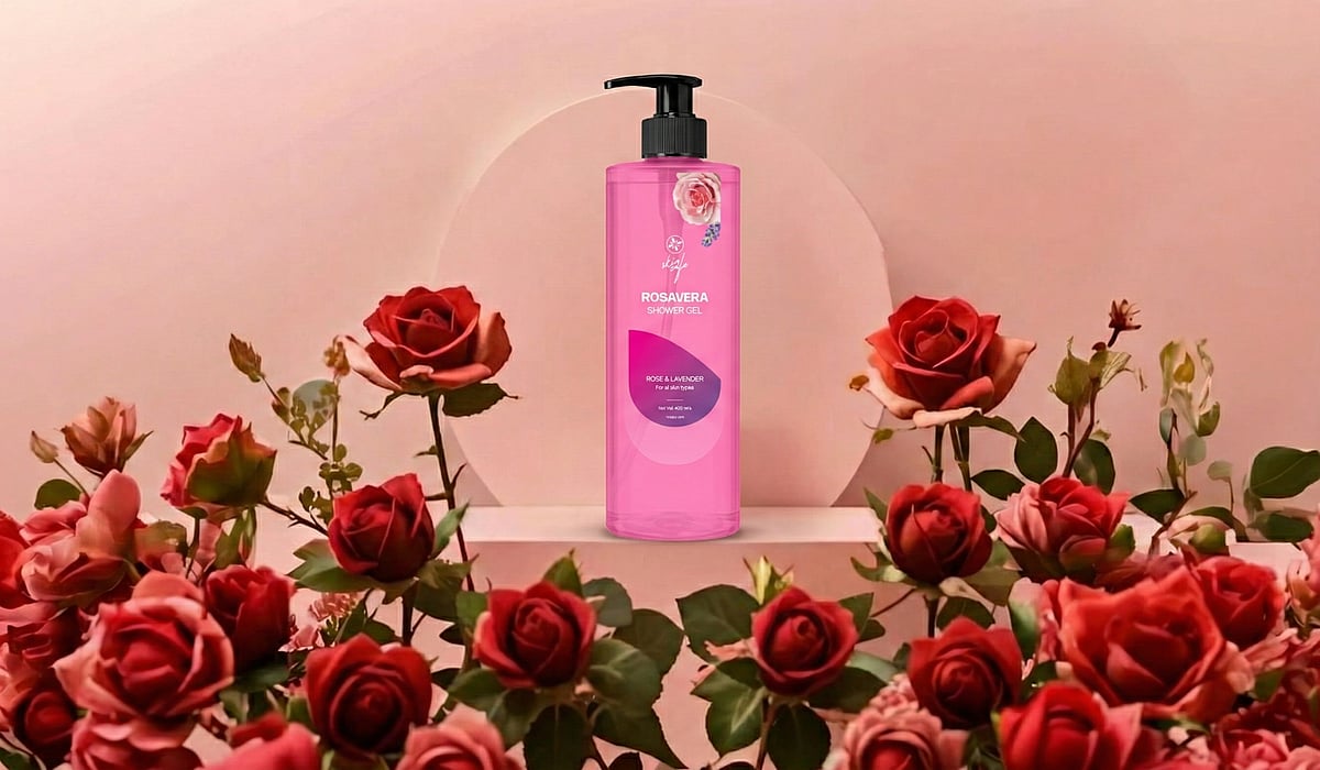 Skin Café Rosavera Shower Gel