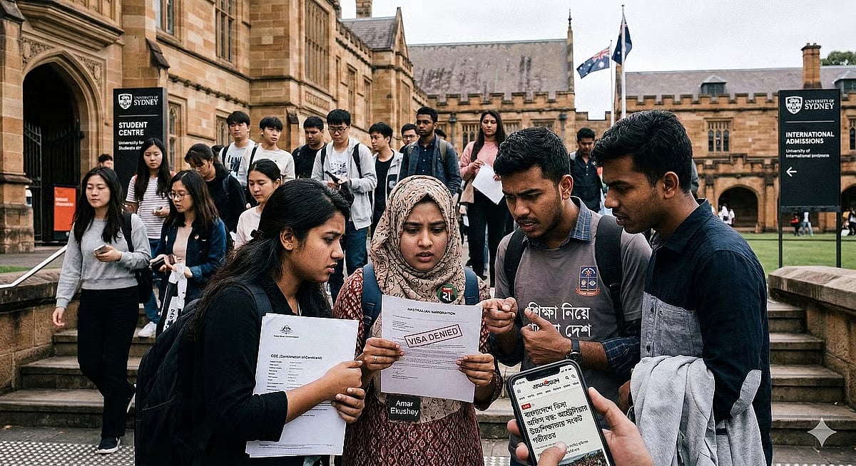 Unprecedented tightening in visa procedures for students from South Asian countries such as Bangladesh has created serious concern.