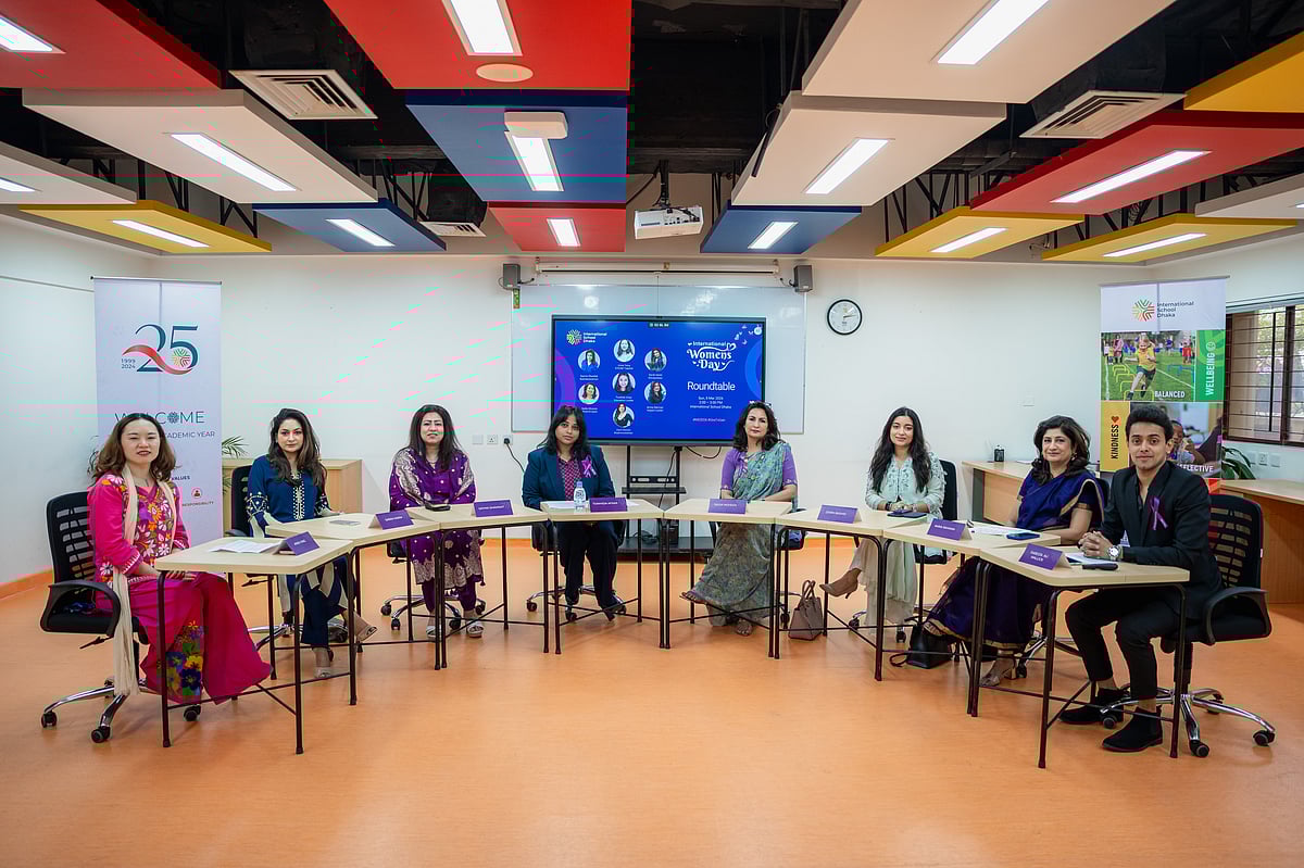 International School Dhaka marked International Women's Day 2026 with a roundtable that brought together inspirational women leaders