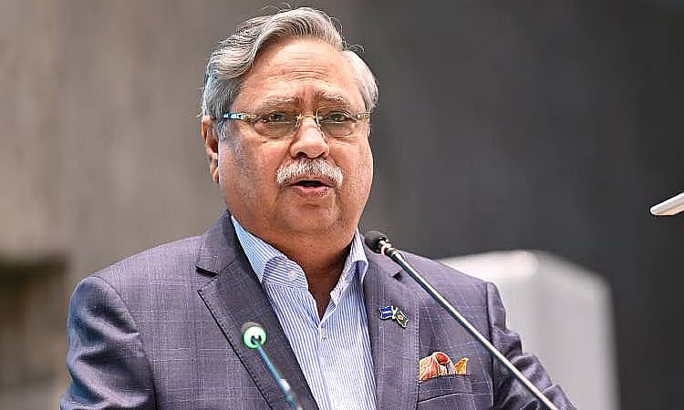 President Md Shahabuddin delivers a speech on the opening day of the first session of the 13th Parliament, 12 March 2026.