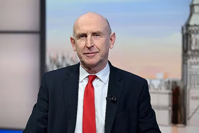 UK Defence Minister John Healey