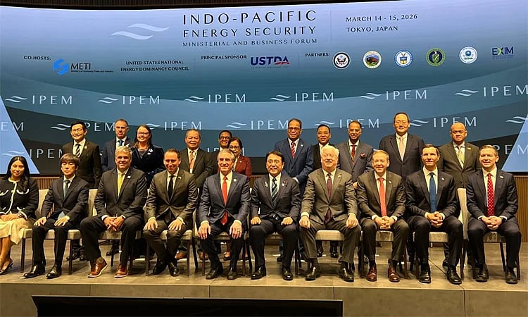 Minister for Power, Energy and Mineral Resources Iqbal Hassan Mahmood attends Tokyo forum, strengthening Indo-Pacific energy security and exploring partnerships. 