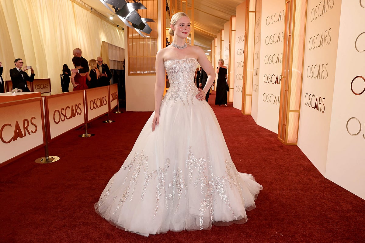 Elle Fanning attends the 98th Oscars at Dolby Theatre on 15 March, 2026 in Hollywood, California.