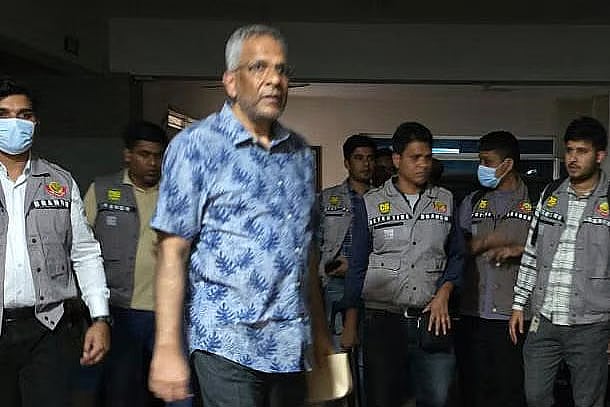 A team of DB police detains retired Lieutenant General Sheikh Mamun Khaled, former Director General of the DGFI late on 25 March 2026 night