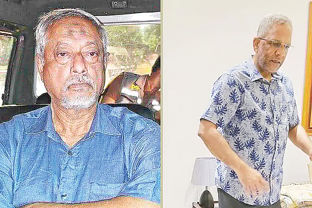 Masud Uddin Chowdhury (left) and Mamun Khaled (right)