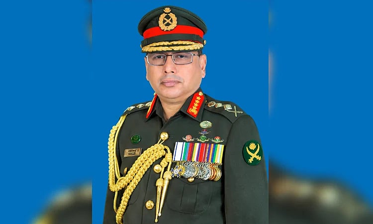 Chief of Army Staff General Waker-Uz-Zaman.