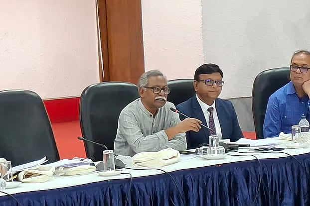 Participants at the roundtable in 'Energy sector reforms and 13-point demand of CAB' held at the CIRDAP auditorium in the capital. Tuesday morning