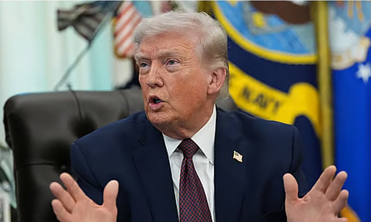 US President Donald Trump