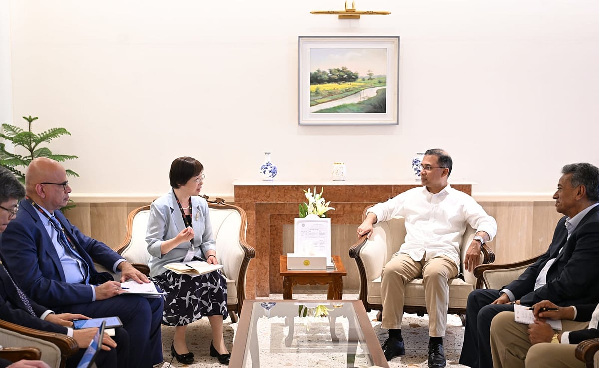 A delegation of the Asian Infrastructure Investment Bank (AIIB) on Saturday paid a courtesy call on Prime Minister Tarique Rahman.
