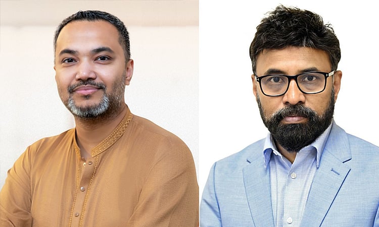 Mahdi Amin (L) and AAM Saleh Shibly