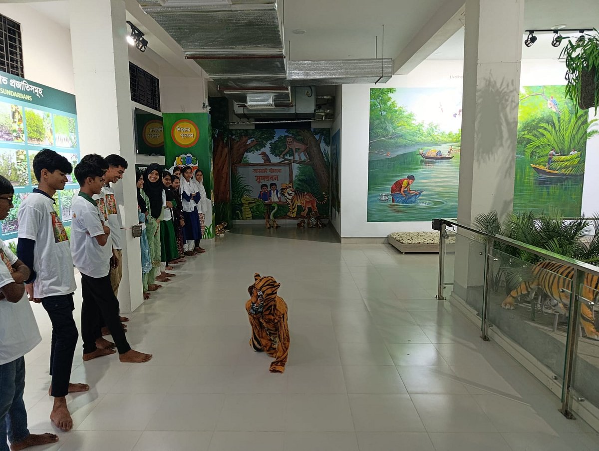 Exploring the wonders of the Sundarbans at WildTeam’s EK Sundarban Museum and Interpretation Centre—where stories of the forest come alive and conservation begins with awareness.