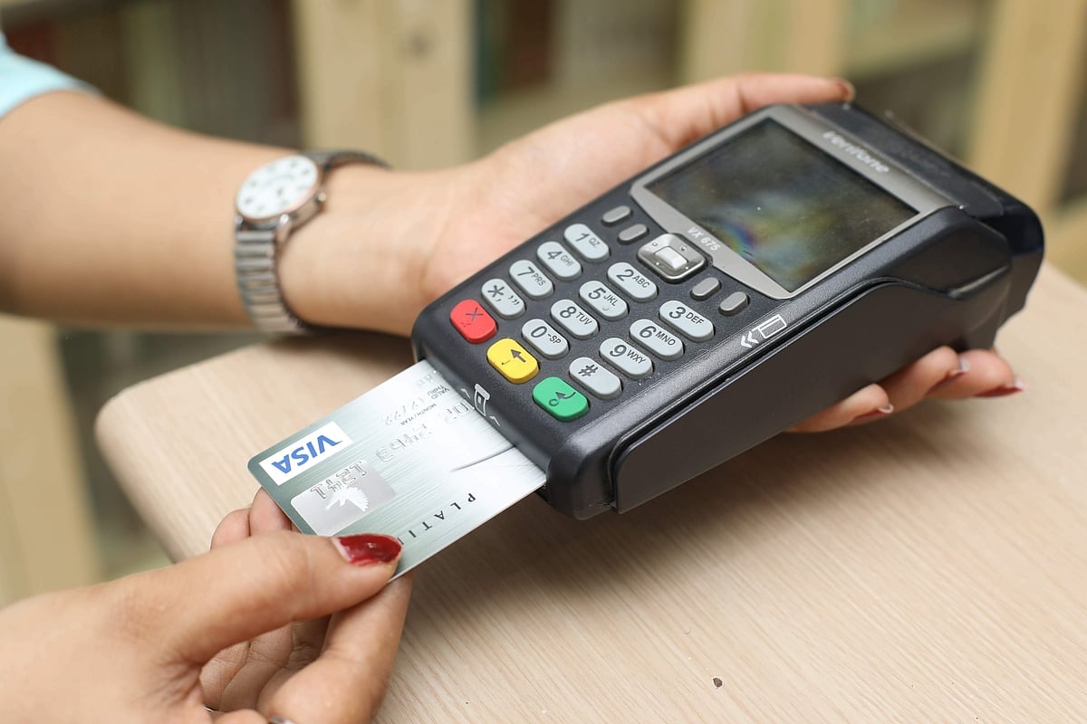 Credit and debit card use