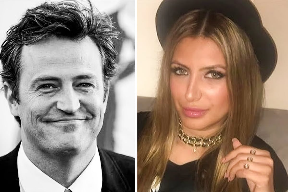 Matthew Perry and Jasveen Sangha