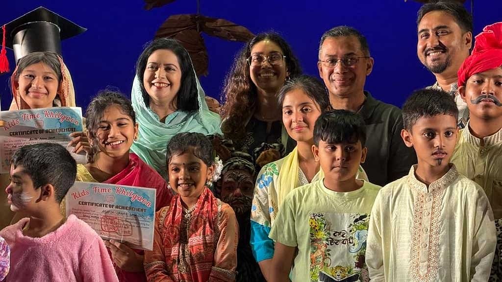 Prime Minister Tarique Rahman watched a children''s theatre performance titled "Kobi Chitabagh" along with his wife, Dr Zubaida Rahman, and their daughter, Barrister Zaima Rahman, at the Mohila Samity Auditorium on Bailey Road in the city.