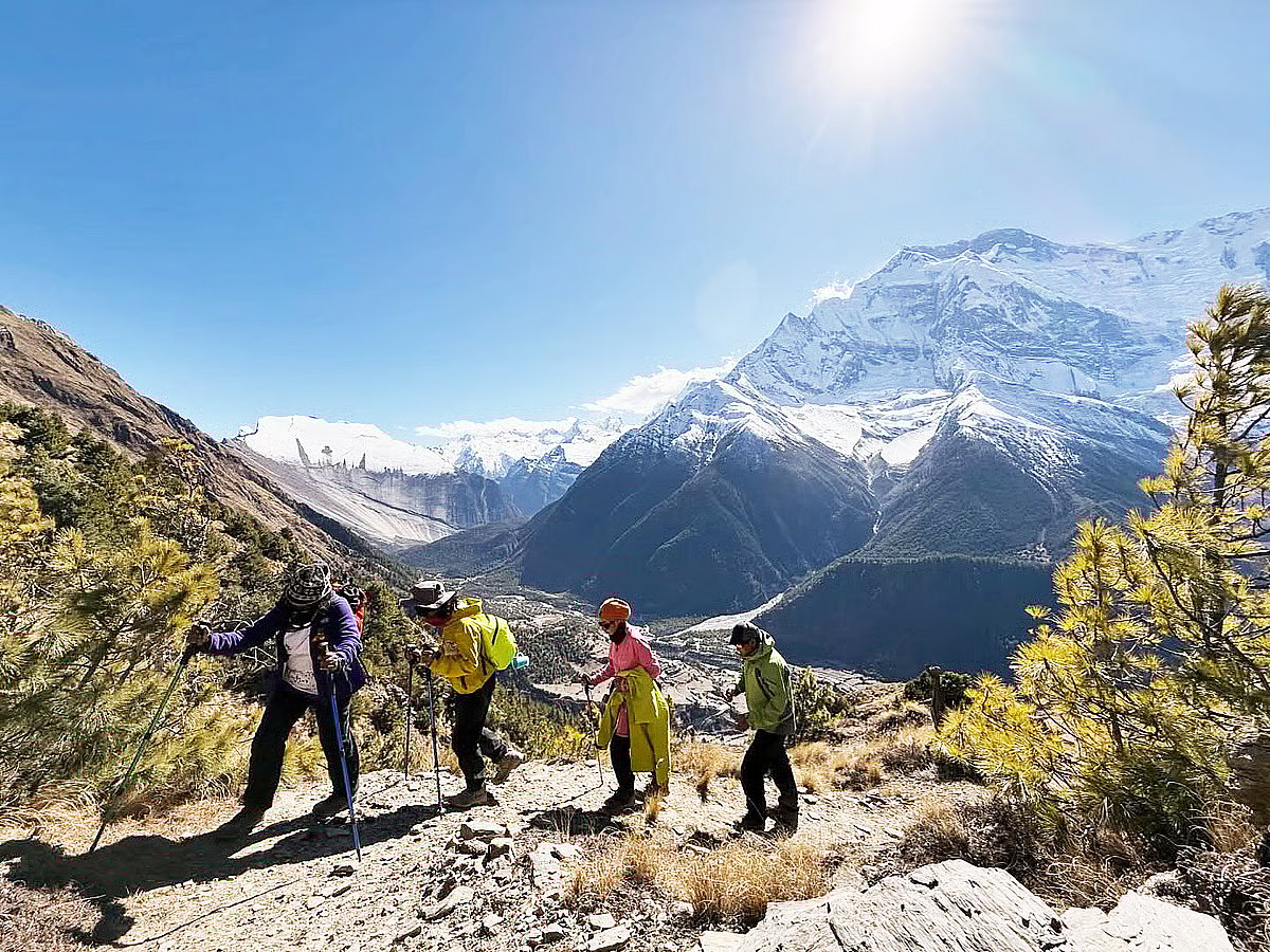 Various trekking routes in Nepal have now become a major attraction for travel enthusiasts in Bangladesh.