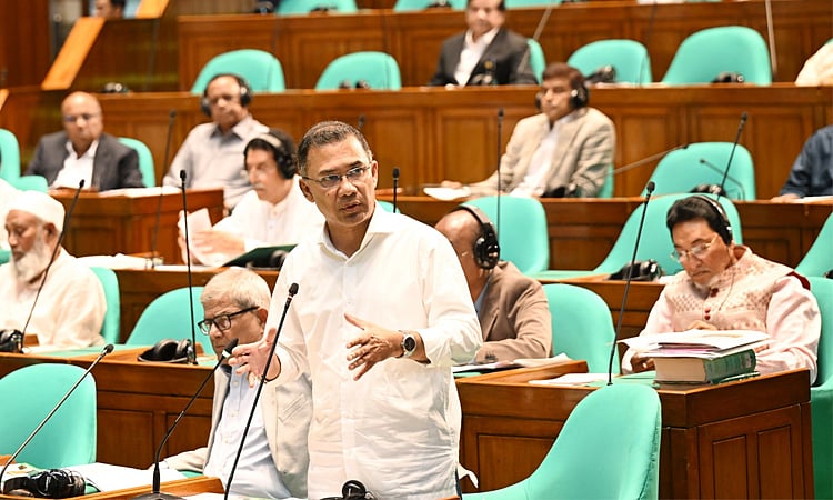 Prime Minister Tarique Rahman announces Fifth Primary Education Development Programme to begin from 1 July in Jatiya Sangsad.