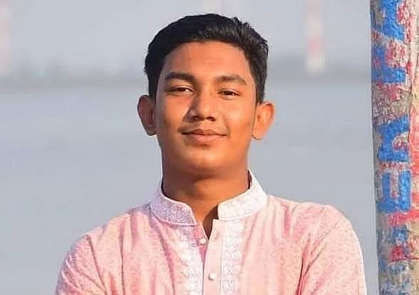 College student Ashfaq Kabir Sazid
