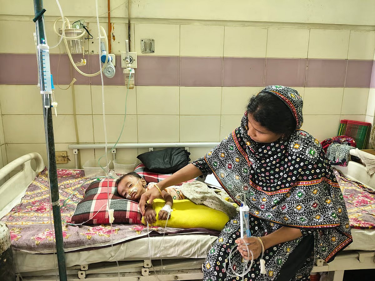 As measles infections rise across the country, pressure is mounting on hospitals with an increasing number of child patients