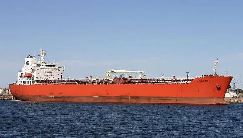 MT Golden Horizon arrived at the port on Sunday