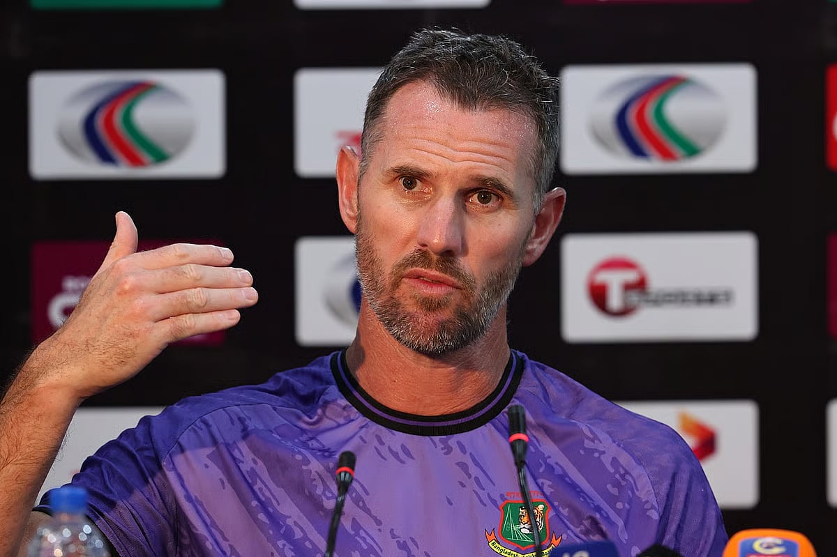 Bangladesh team's fast bowling coach Shaun Tait